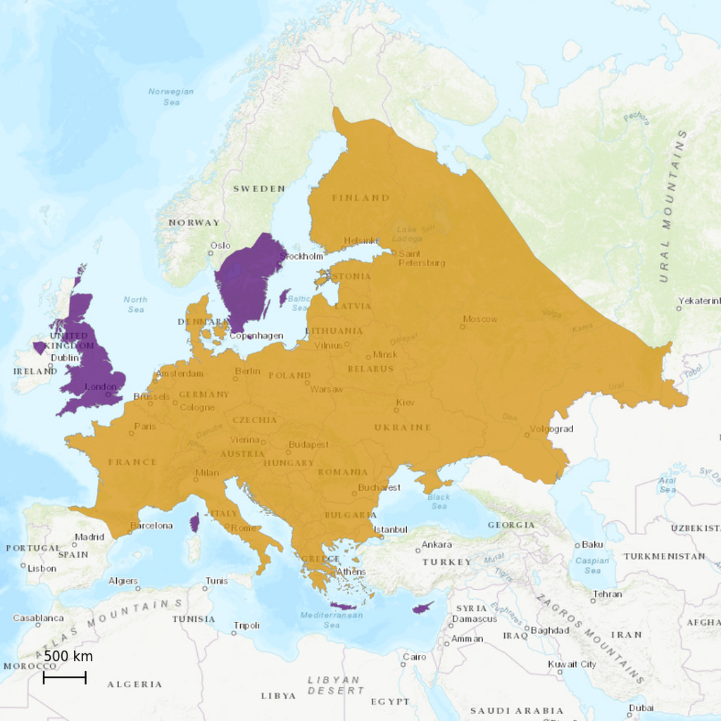 IUCN Red List PDF HTML - Lepus europaeus